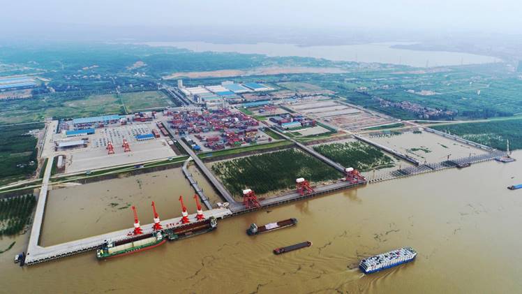 城陵矶新港二期 欧学斌摄