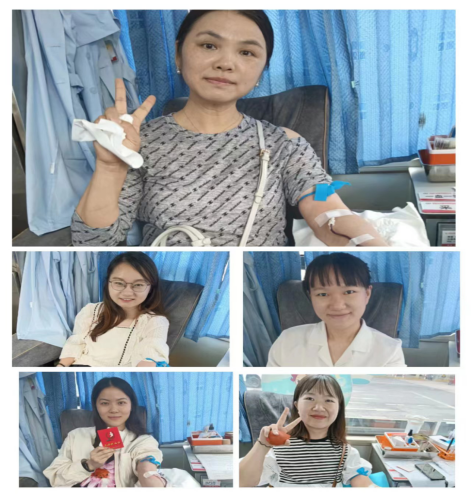 岳阳市林业局组织党员干部开展“无偿献血，共享生命的动感”无偿献血活动