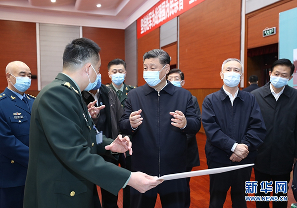 3��2�գ��й���������ǡ�������ϯ�������ί��ϯϰ��ƽ�ڱ��������¹ڷ��׷��ؿ��й��ع���������ϰ��ƽ�ھ���ҽѧ�о�Ժ���չ���ʵ���˽�����Ϳ������ơ�ҩ��ɸѡ�������²������о������ټ���Լ��о���Ӧ�õȽ�չ����� �»������ ���� ��