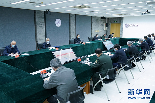 ��3��2�գ��й���������ǡ�������ϯ�������ί��ϯϰ��ƽ�ڱ��������¹ڷ��׷��ؿ��й��ع���������ϰ��ƽ���廪��ѧҽѧԺ�����ٿ���̸�Ტ������Ҫ������ �»������ ���� ��